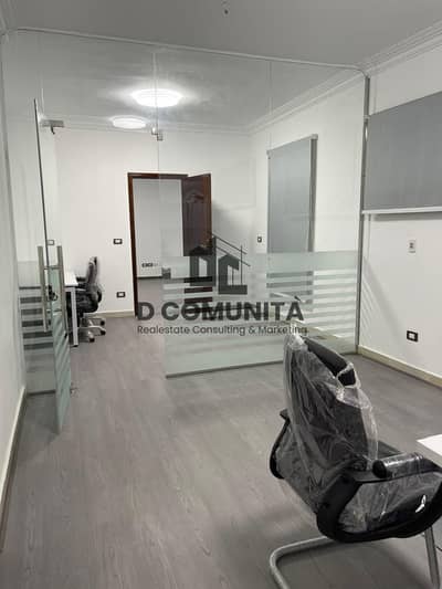 Furnished office for rent in the fourth neighborhood near Al-Hamd Mosque and close to transportation