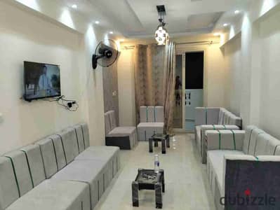 شقة مفروشة فرش جديد بالكامل للايجار السنوي للاسر والشركات يوجد جميع المرافق مياه وكهرباء وغاز طبيعى 3 غرف نوم ريسبشن قطعتين مطبخ حمام الدور الاول علوي بالإسكندرية العجمي الكيلو21 مدخل اكتوبر قبل البوابة بموقع متميز جدا