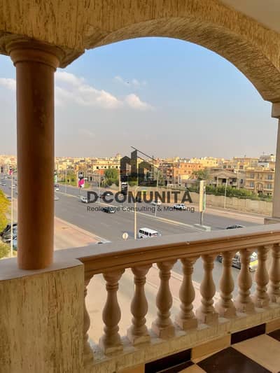 Administrative apartment for rent in District 3\4 on Gamal Abdel Nasser Axis in front of the transports and in front of the Diplomats Compound and a minute away from Arabella Plaza