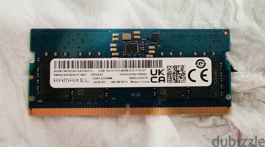 ram 12 giga ddr5  for labtop