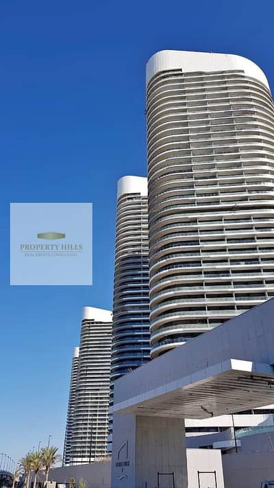 Apartment reduced in price with full finishing in Alamein Towers with a direct view of the sea in installments over 7 years
