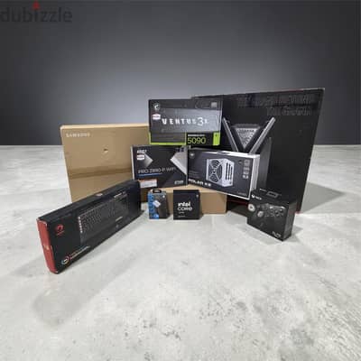 Full PC 240HZ 4K Monitor+Intel core Ultra 9 285K،RTX 5090،64GB RAM،2T