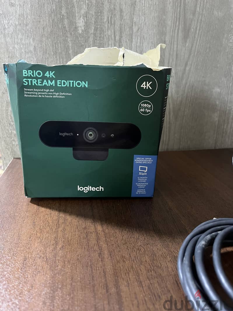 Logitech BRIO stream Webcam ultra hd 4k 4