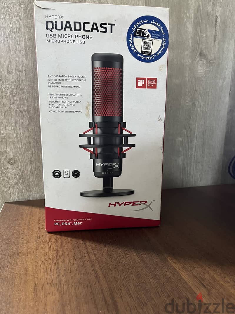 Hyper X Quadcast microphone 4
