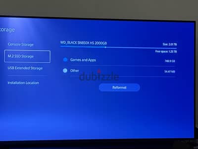 WD_BLACK SN850X 2TB NVMe M. 2 SSD with Heatsink (Like New - PS5 & PC)