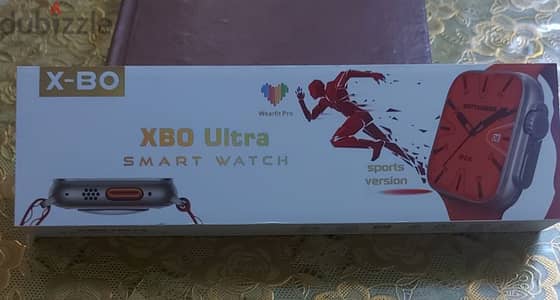 ساعة سمارت XBO Ultra ممتازة وارد الخارج بالعلبة بسعر لقطة