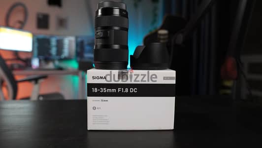 sigma 18-35m f/1.8 - canon