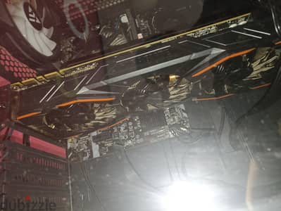 Gtx 1080 gigabyte حالة ممتازة