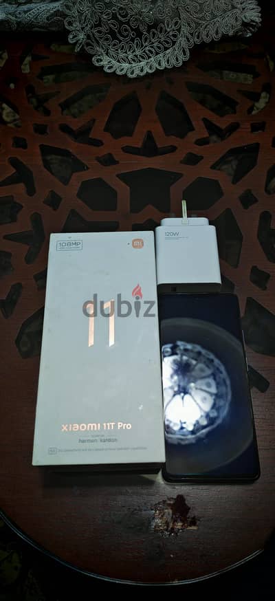 Xiaomi Mi 11T Pro 12gb ram 256 gb with box and power brick
