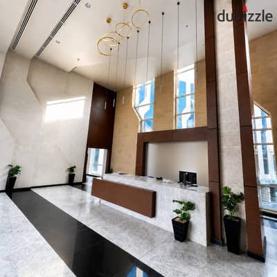 مكتب اداري للايجار 46متر في التجمع الخامس قريب لشارع التسعين Office For Rent 46Sqm In New Cairo