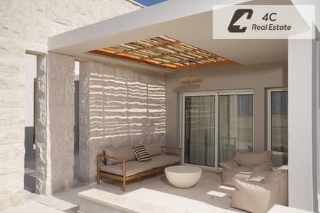 شاليه سينيور صف تاني علي الجولف متشطب بالكامل بالمطبخ و التكييفات  للبيع في Hacienda Bay