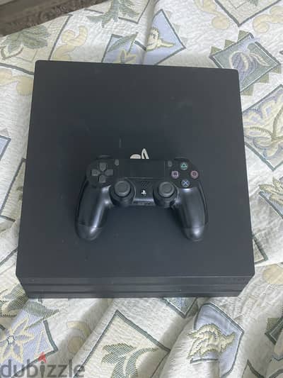 PlayStation 4 pro and one console all is black color