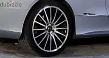 طقم جنوط مرسيدس AMG مقاس 19 تايواني درجة أولى بالكاوتش لُقطة