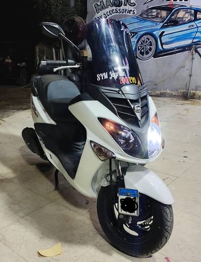 Scooter SYM joyride 200i Evo 2017 15000km all fabrica