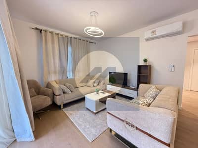 Fully Furnished First-Use Apartment with Garden for Rent in Mivida Blue Views-new cairo