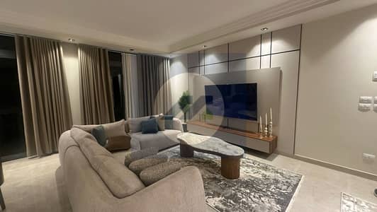 First Use Fully Furnished 2-Bedroom Apartment with Private Garden for Rent in Sodic Eastown Spectrum, New Cairo