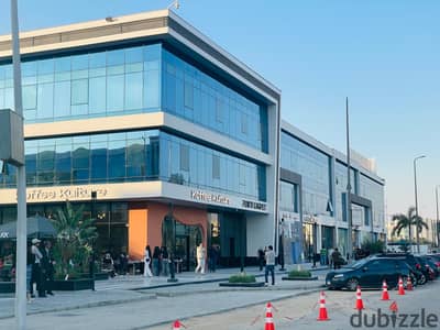 مكتب ادارى مميز في تريفيوم مول - الشيخ زايد مساحه 75 متر كامل التشطيب بالتكيفات office for rent in trivium mall- elsheikh zayed 75sqm fully finished