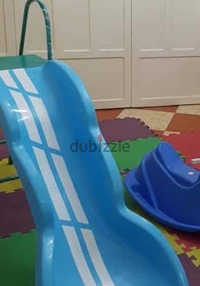 زحليقة اطفال سلم حديد
