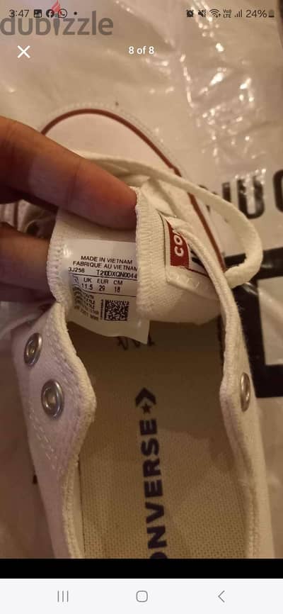 ORIGINAL CONVERSE white 1300 NEW