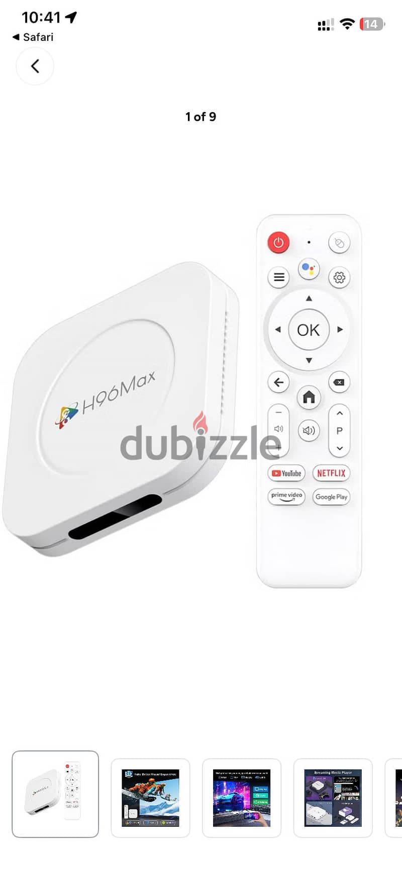 TV box H96 Max 1