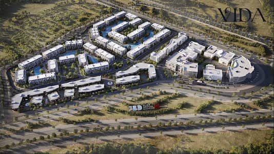 شقة كاملة التشطيب بجوار أول جامعة بريطانية طبية بالشرق الأوسط