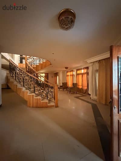 Family villa for rent with a garden and a private entrance