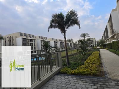 Fully finished Apartment 158m with 100m Garden for Sale in City Gate Qatari Diar New Cairo