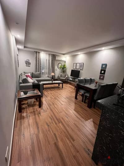 Furnished apartment for rent in Al Rehab, 90m²