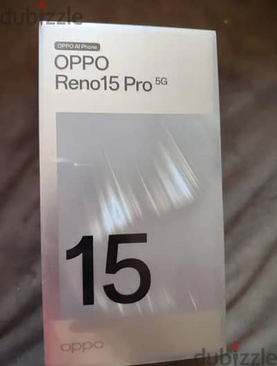 oppo Reno 15 pro 5G 512/12 ممنوع الفصال جديد بشوكه
