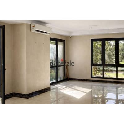 lowest price Semi furnished Duplex with garden 3rooms + Nany rent Compound Eastown Sodic New Cairo