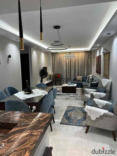 Apartment for rent furnished in Compound One Katameya 128 meters 2 rooms and 2 bathrooms first residence at a special price