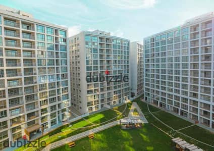 Apartment for sale in compound One Katameya 155 meters semi-finished with a view of administrative towers and excellent internal division