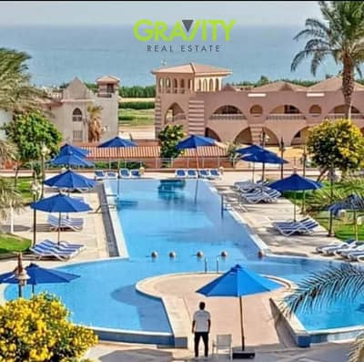 For sale: Two-bedroom chalet near the sea with a panoramic view and direct sea view. Down payment of 1 million, the rest in installments over 6 years,
