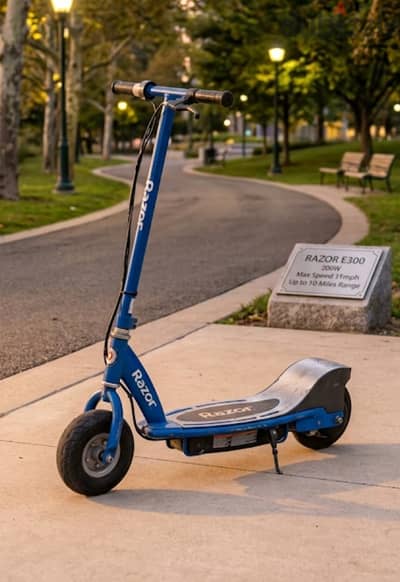 اسكوتر Razor E300 بحاله جيده والشاحن الاصلي