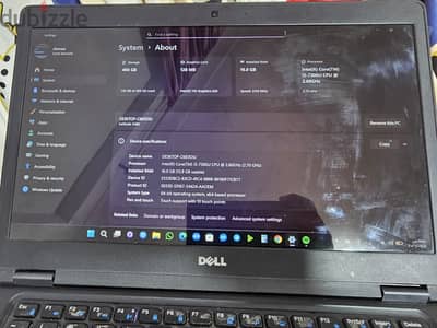 dell latitude مستعمل بحاله جيده ٥٤٨٠