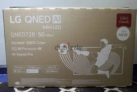 تلفزيون  LG QNED  لم يستعمل نهائي