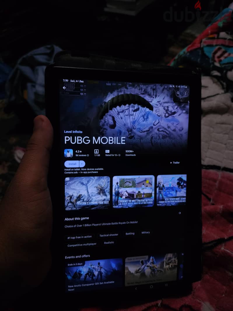 Samsung tab a7 1
