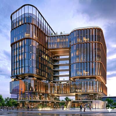 Commercial shop for sale with an annual return of 382,500, located on the western axis and opposite the service triangle, overlooking Al Masa Hotel an