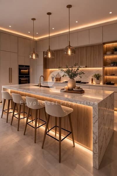 Apartment In New Cairo Fully Finished For Sale Over 10 Years
