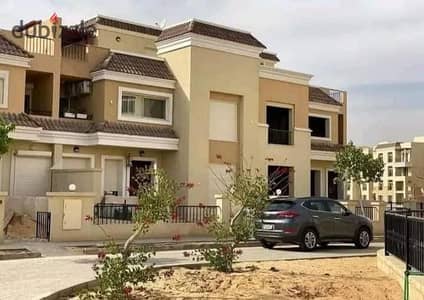 Corner villa, 337 meters, with a private swimming pool, ready for immediate occupancy.
