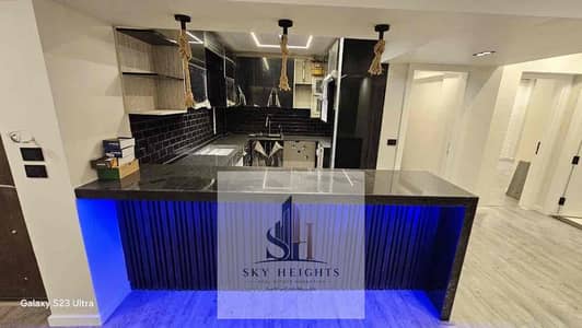 Ground floor apartment with a garden for sale in Al-Rehab City, ultra super luxury finishes, with an area of 155 sqm and a garden of 60 sqm