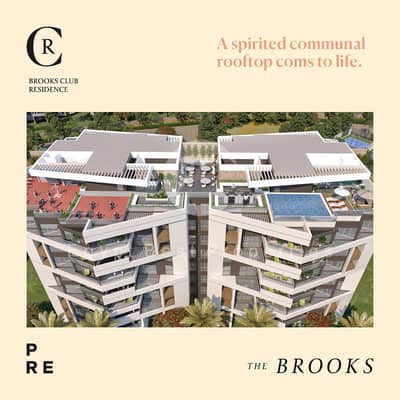 Own a 4-Bedroom Penthouse with Nanny Room in The Brooks New Cairo with Only EGP 700,000 Down Payment and Installments Up to 10 Years.