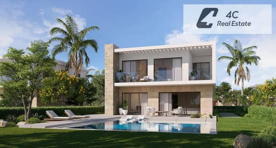 باقل سعر في الكمبوند-توين هاوس –فوري- ريسيل 402م–Silver Sands–ORA–الساحل الشمالي-سيدي حنيش-تشطيب كامل-Prime Location-بمقدم و تكمله اقساط بدون اي فوايد