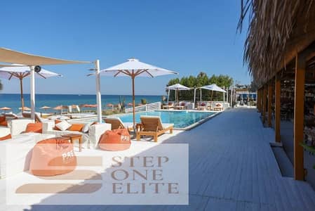 Chalet for sale, full sea view, with monthly payment plans, in Ain Sokhna.