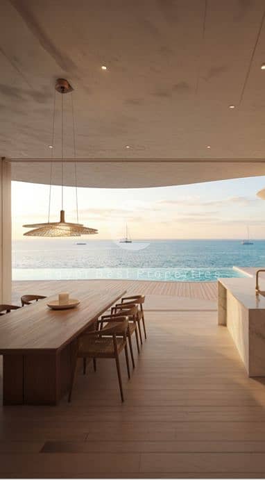 SENIOR CHALET IN DISNEY LAND FULLY FINISHED WITH ACS & KITCHEN CAPINETS IN RESORT FEATURING A 5KM BEACH IN HACIENDA RAS EL HEKMA, BY PALM HILLS.