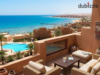 Chalet 120m 3 rooms in Sokhna "Your discount is your down payment" Pay 25% down and get 25% discount immediately and installments over 8 years in Bella Romance Village