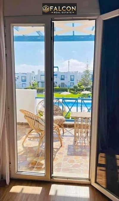 للبيع بفيو خيالي على Swimmable Lagoon متشطب بالكامل بجوار Amwaj  و بالقرب من هاسيندا باي و مارسيليا دقايق من قلب راس الحكمة الساحل الشمالي