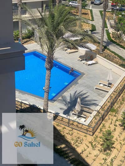 شاليه للايجار في مارينا ويست مراسي 2 غرف علي بول