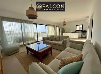 شاليه غرفتين Fully Finished فيو ساحر على LAgoon للبيع تقسيط بجوار Almaza bay و Silver sands راس الحكمة الساحل الشمالي