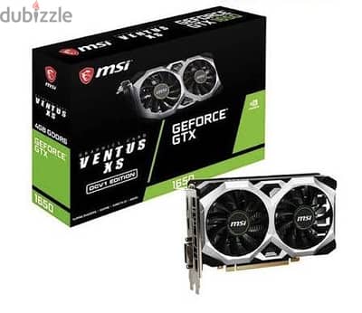 GTX 1650 MSI VENTUS XS OC 4GB GDDR6